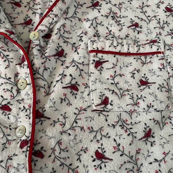 Aria Cardinal 100% Cotton Pajama Set - Picture 9 of 9